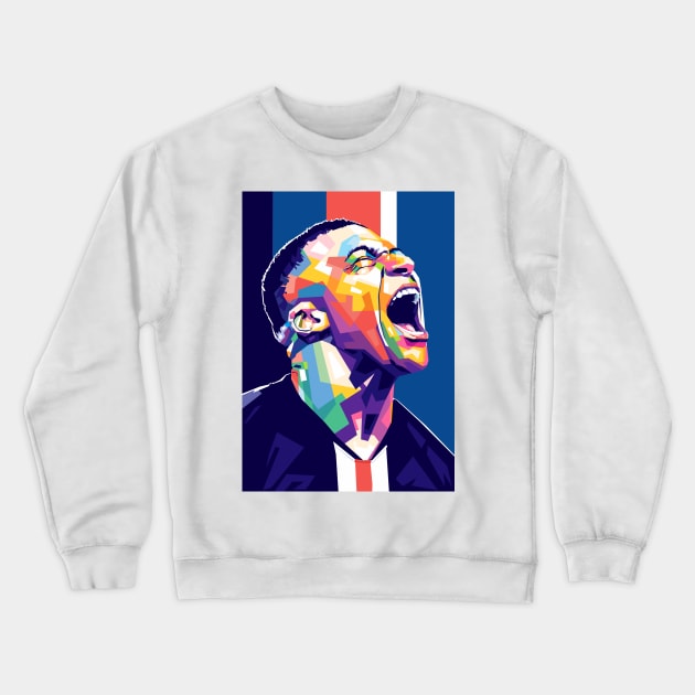 Mbappe Crewneck Sweatshirt by Wijaya6661